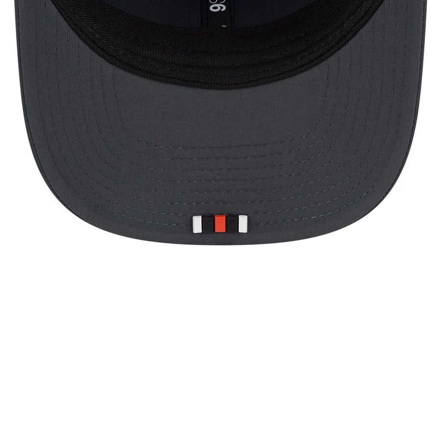 This is a Cincinnati Bengals NFL Sideline Charcoal 9SEVENTY Stretch Snap Adjustable Cap 7