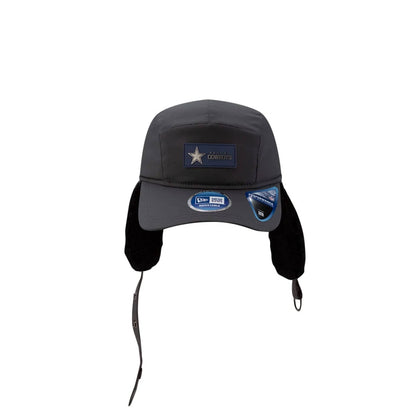 This is a Dallas Cowboys NFL Sideline Charcoal Dogear Camper Adjustable Cap 8