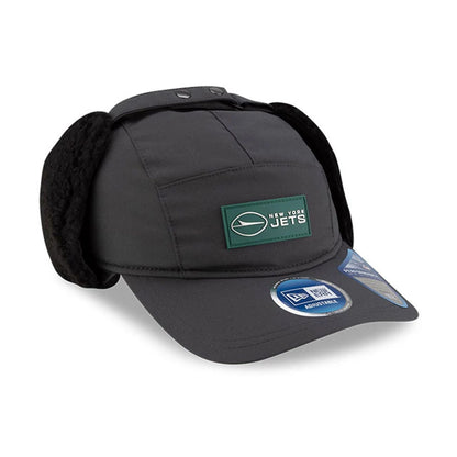 This is a New York Jets NFL Sideline Charcoal Dogear Camper Adjustable Cap 3