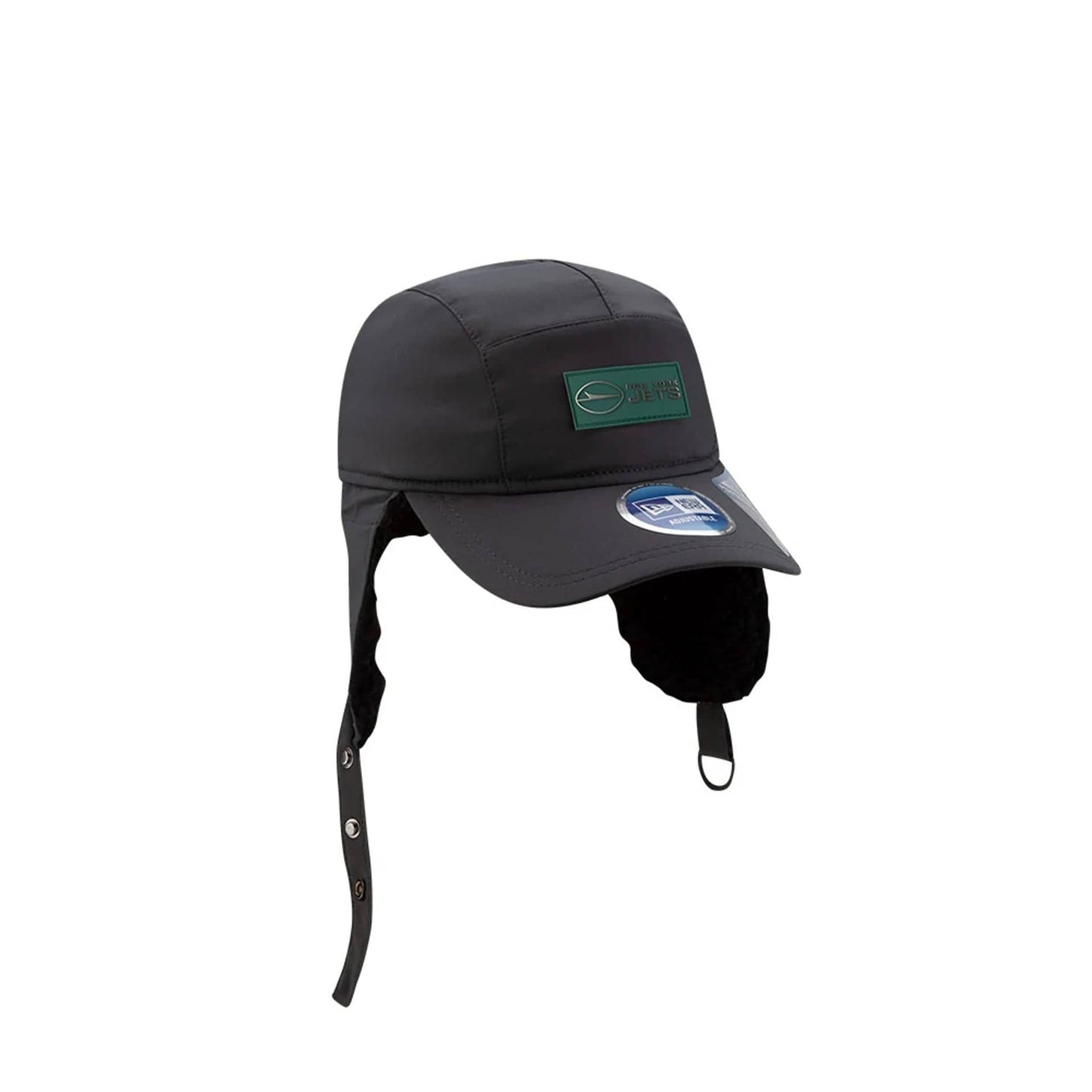This is a New York Jets NFL Sideline Charcoal Dogear Camper Adjustable Cap 9