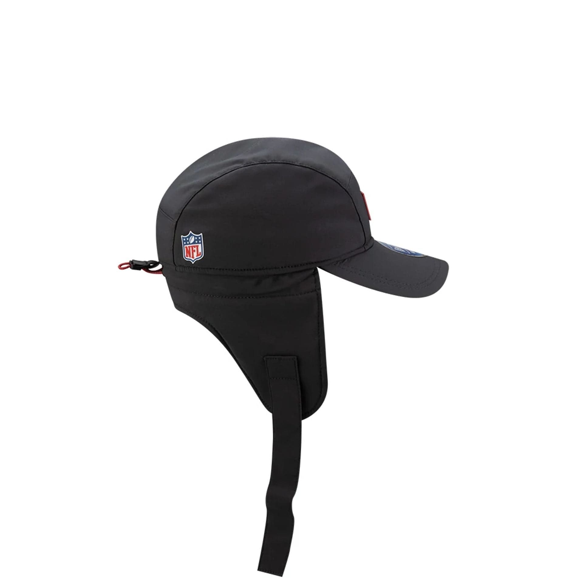 This is a Kansas City Chiefs NFL Sideline Charcoal Dogear Camper Adjustable Cap 11