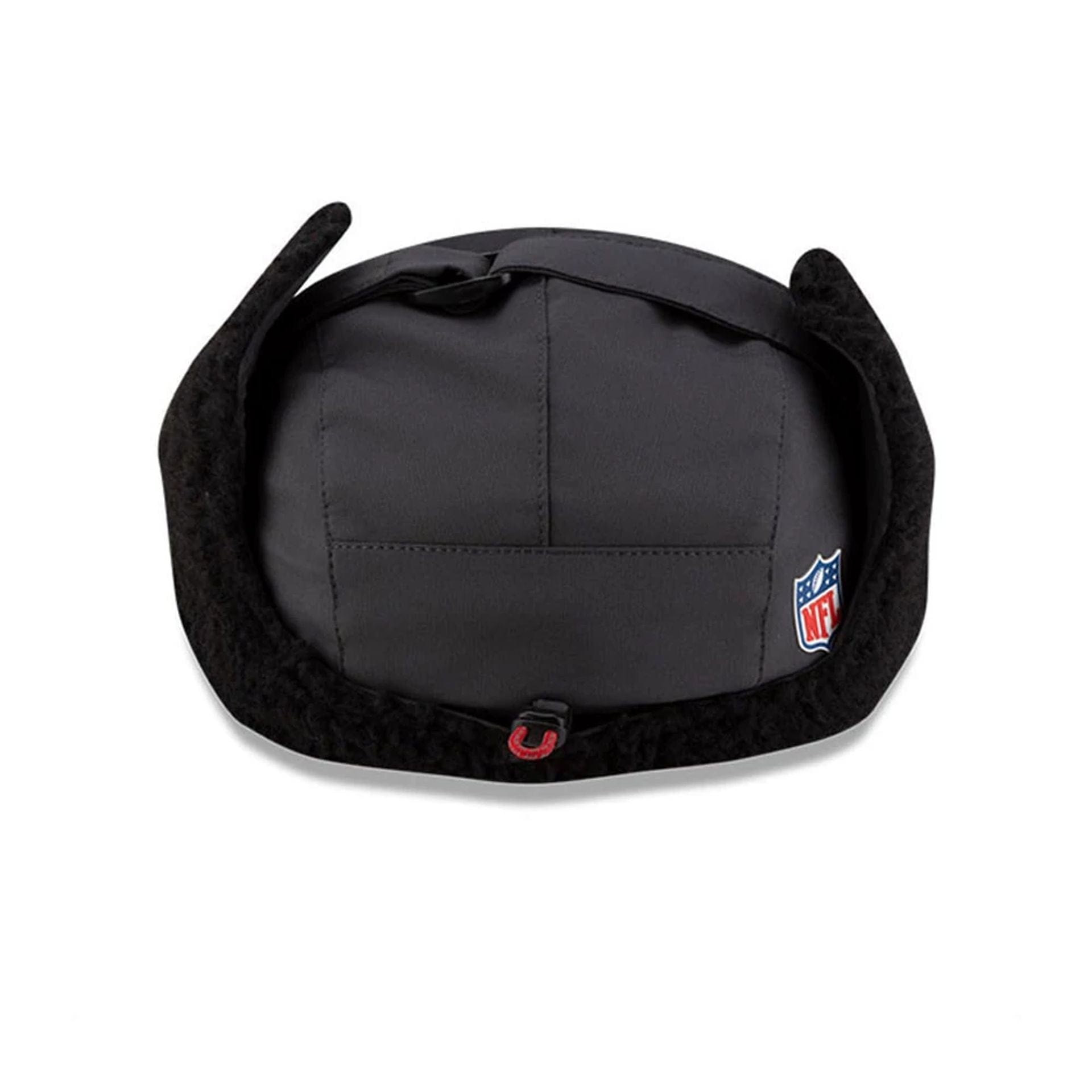 This is a Kansas City Chiefs NFL Sideline Charcoal Dogear Camper Adjustable Cap 6