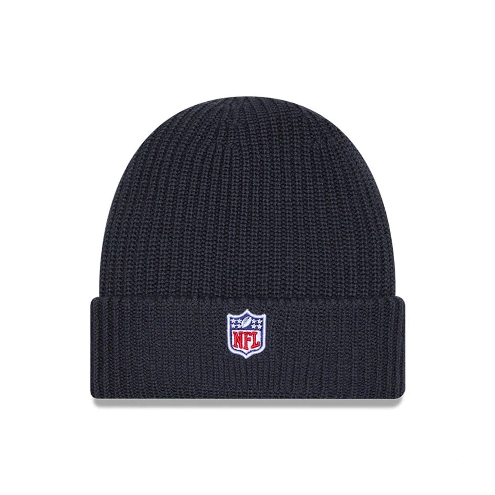 This is a Jacksonville Jaguars NFL Sideline 2025 Charcoal Cuff Knit Beanie Hat 3