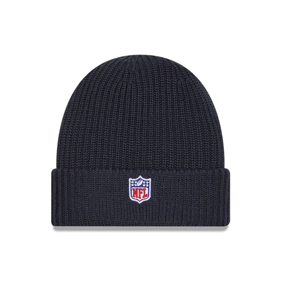 This is a Jacksonville Jaguars NFL Sideline 2025 Charcoal Cuff Knit Beanie Hat 3