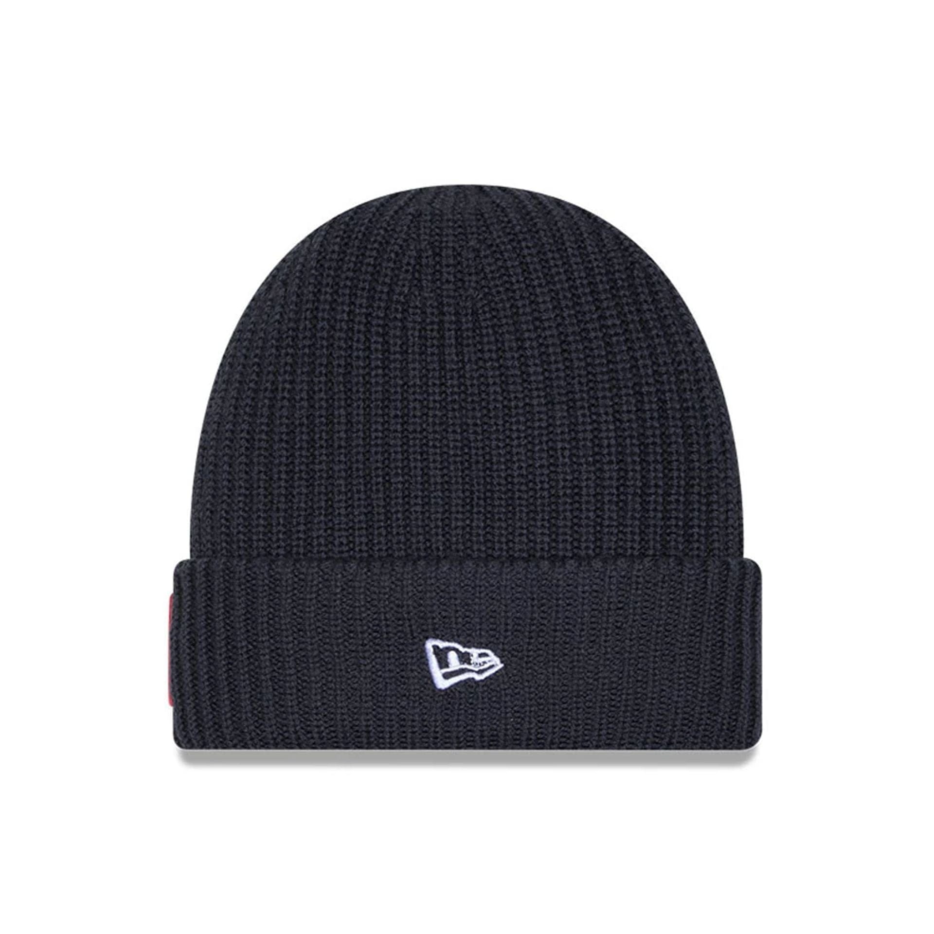 This is a Kansas City Chiefs NFL Sideline 2025 Charcoal Cuff Knit Beanie Hat 3