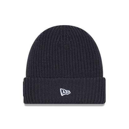 This is a Las Vegas Raiders NFL Sideline 2025 Charcoal Cuff Knit Beanie Hat 2