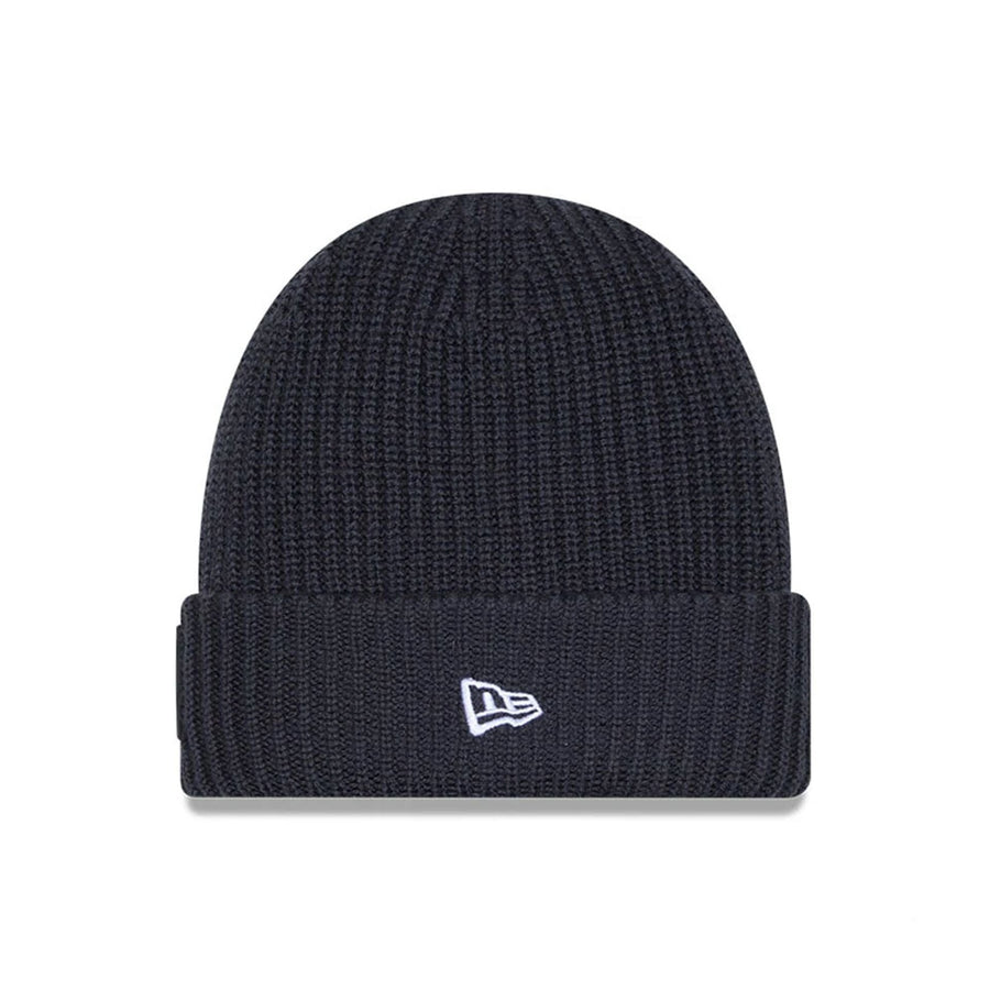 This is a Las Vegas Raiders NFL Sideline 2025 Charcoal Cuff Knit Beanie Hat 2