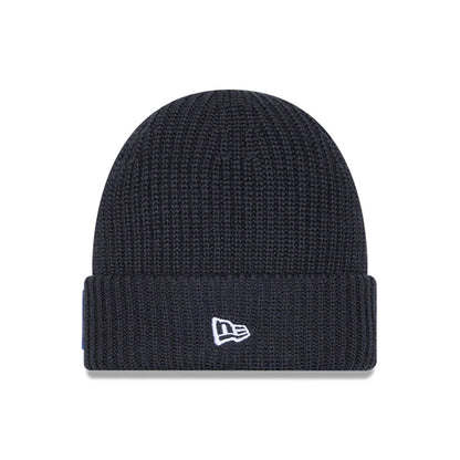 This is a LA Rams NFL Sideline 2025 Charcoal Cuff Knit Beanie Hat 2