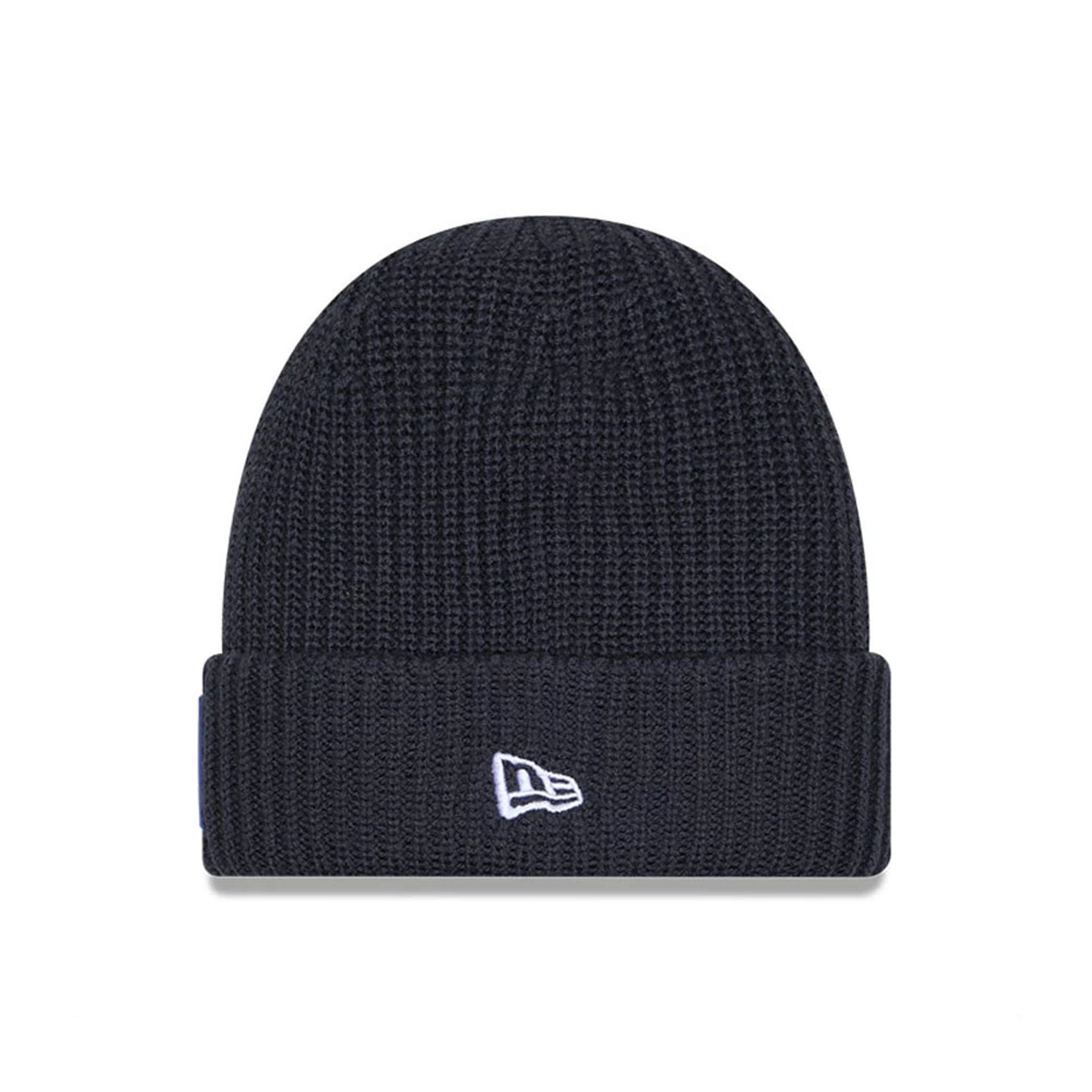 This is a Buffalo Bills NFL Sideline Charcoal Cuff knit Beanie Hat 3