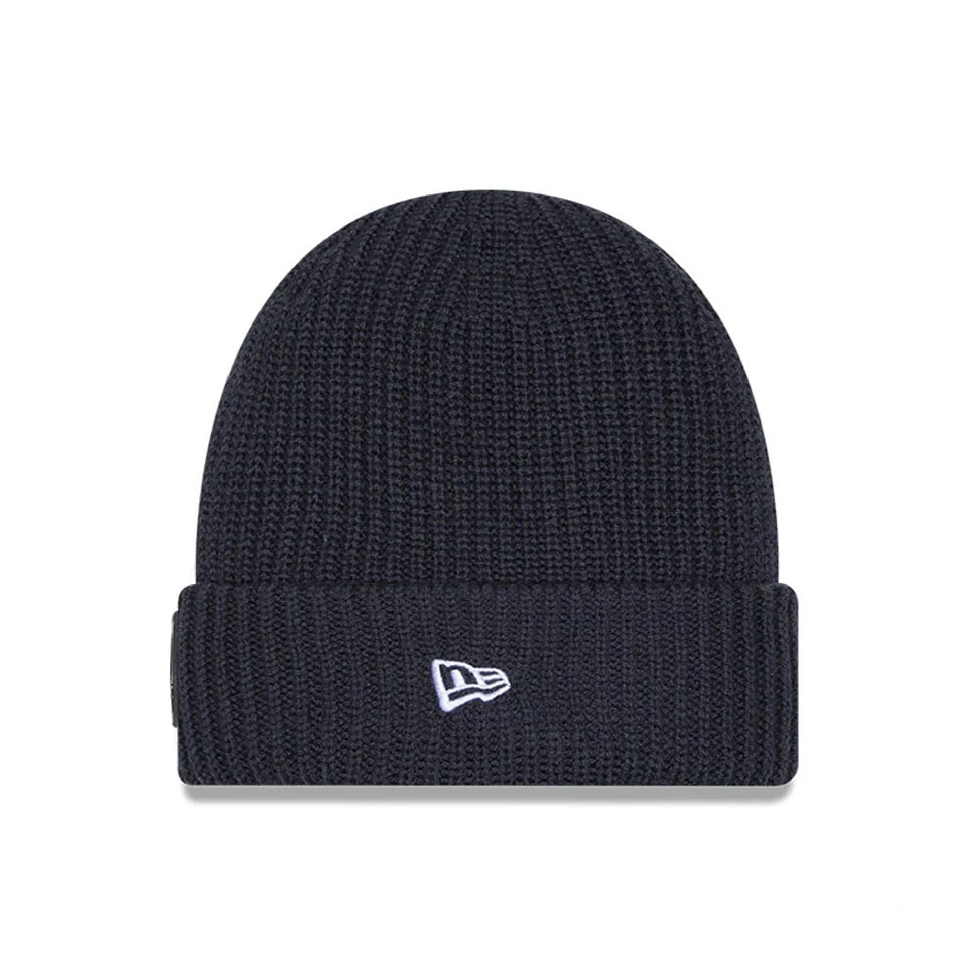 This is a Pittsburgh Steelers NFL Sideline 2025 Charcoal Cuff Knit Beanie Hat 2