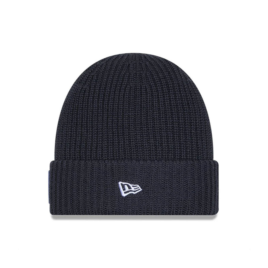 This is a Denver Broncos NFL Sideline Charcoal Cuff knit Beanie Hat 3