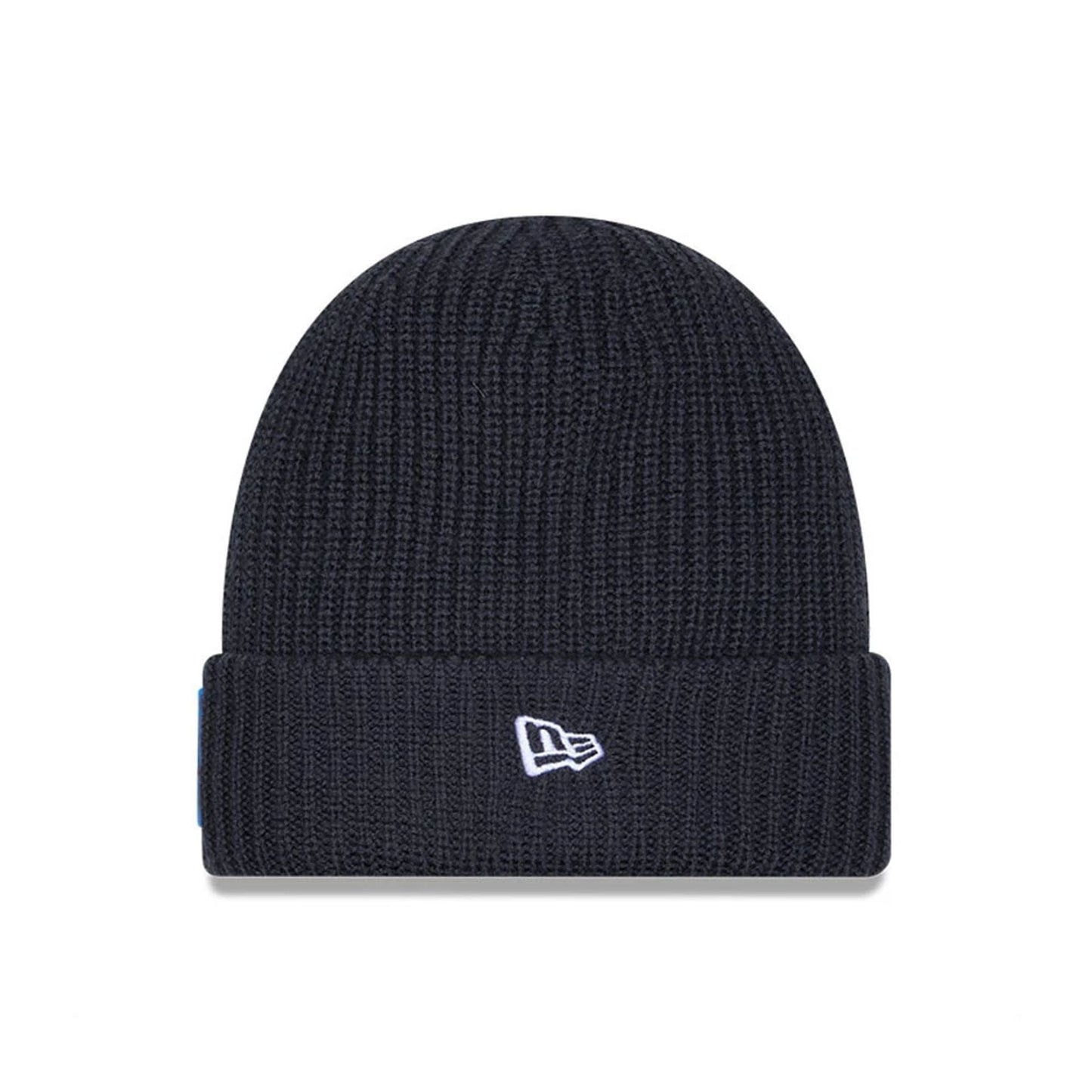 This is a Detroit Lions NFL Sideline Charcoal Cuff knit Beanie Hat 3