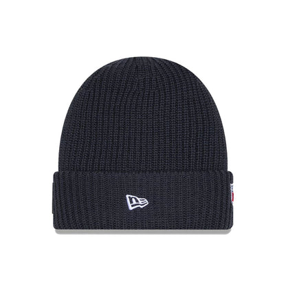 This is a Jacksonville Jaguars NFL Sideline Charcoal Cuff knit Beanie Hat 2