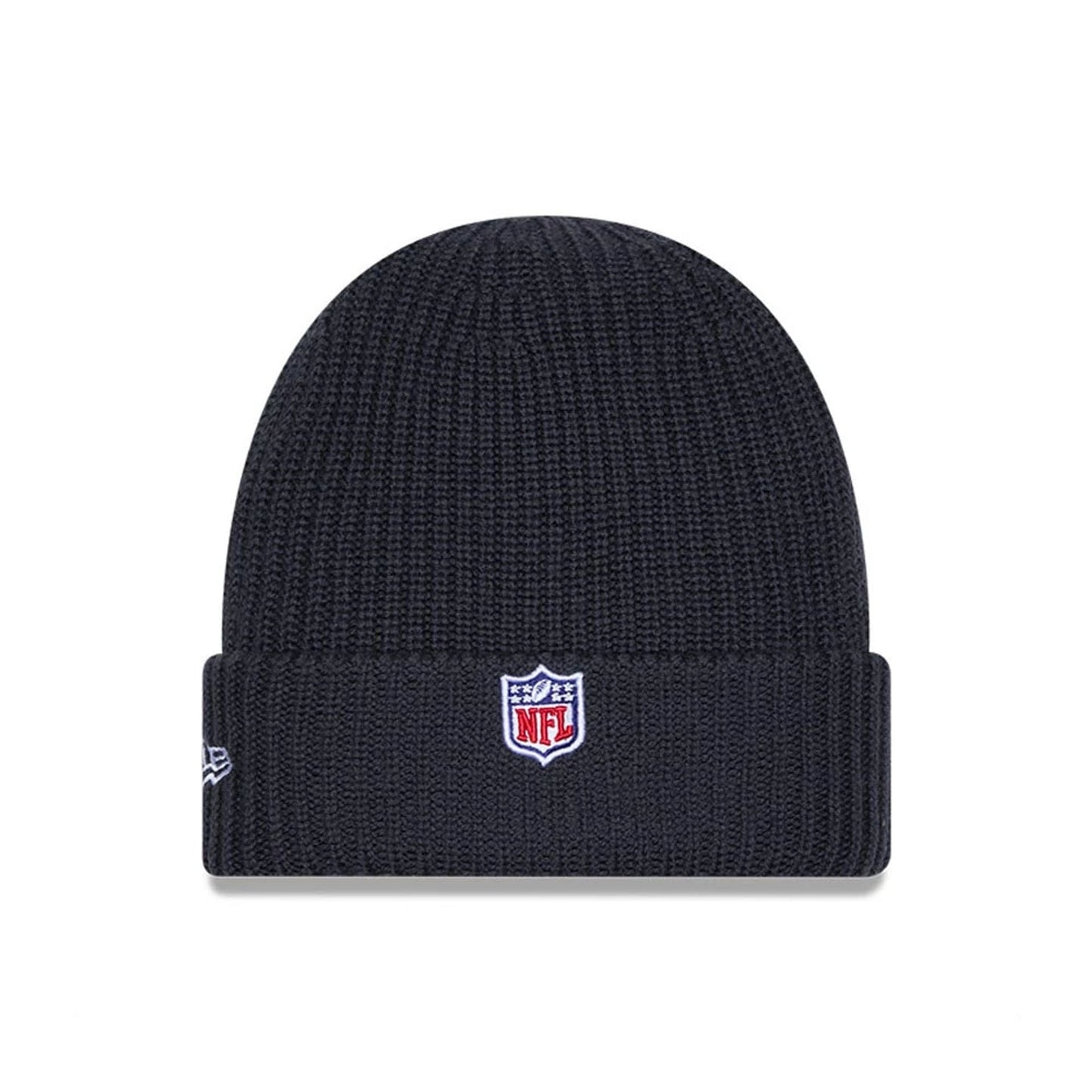 This is a New York Giants NFL Sideline Charcoal Cuff knit Beanie Hat 2
