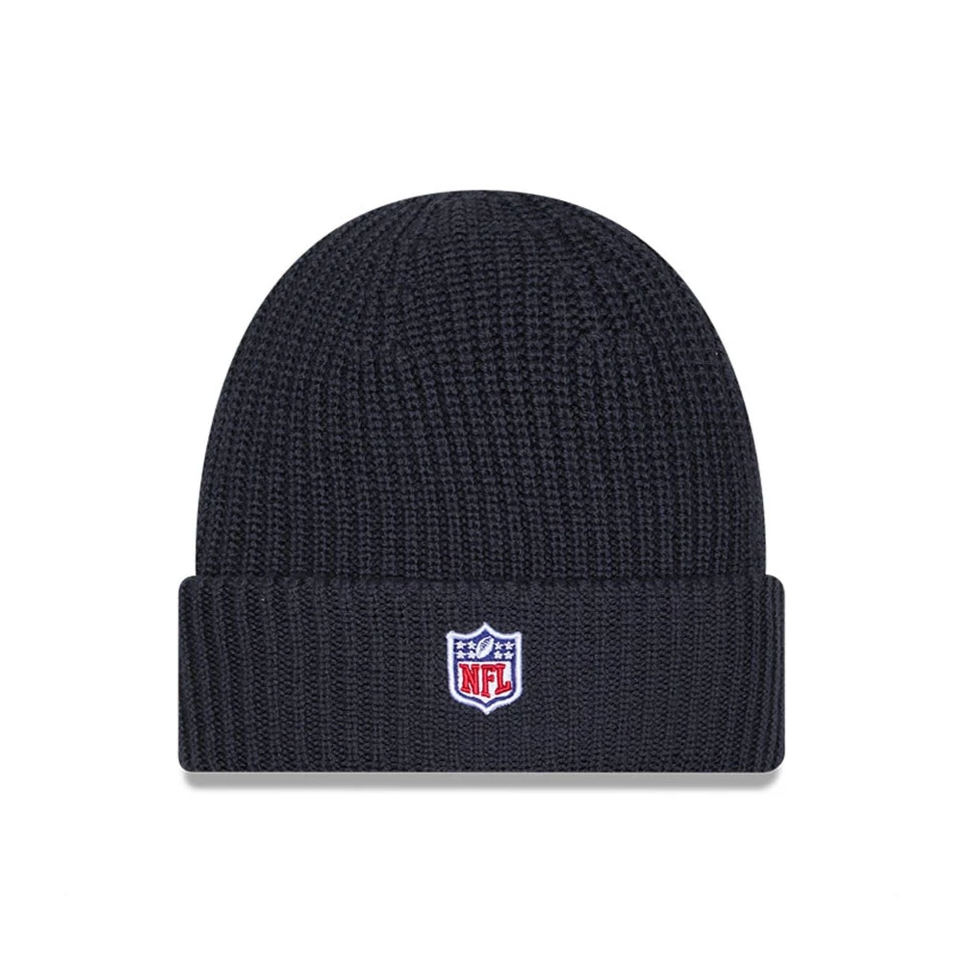 This is a Philadelphia Eagles NFL Sideline Charcoal Cuff knit Beanie Hat 2