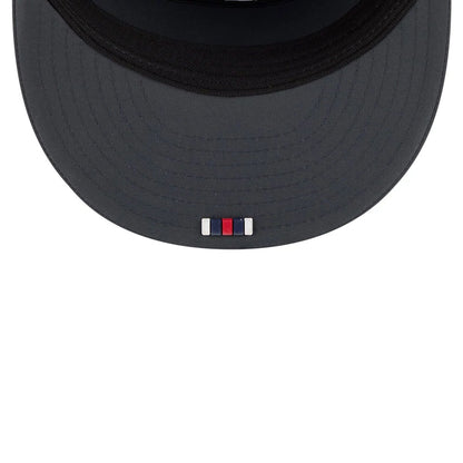 This is a New England Patriots NFL Sideline Charcoal 9FIFTY Split Panel Snapback Adjustable Cap 2