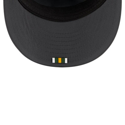 This is a Green Bay Packers NFL Sideline Charcoal Retro Crown 59FIFTY Fitted Cap 2