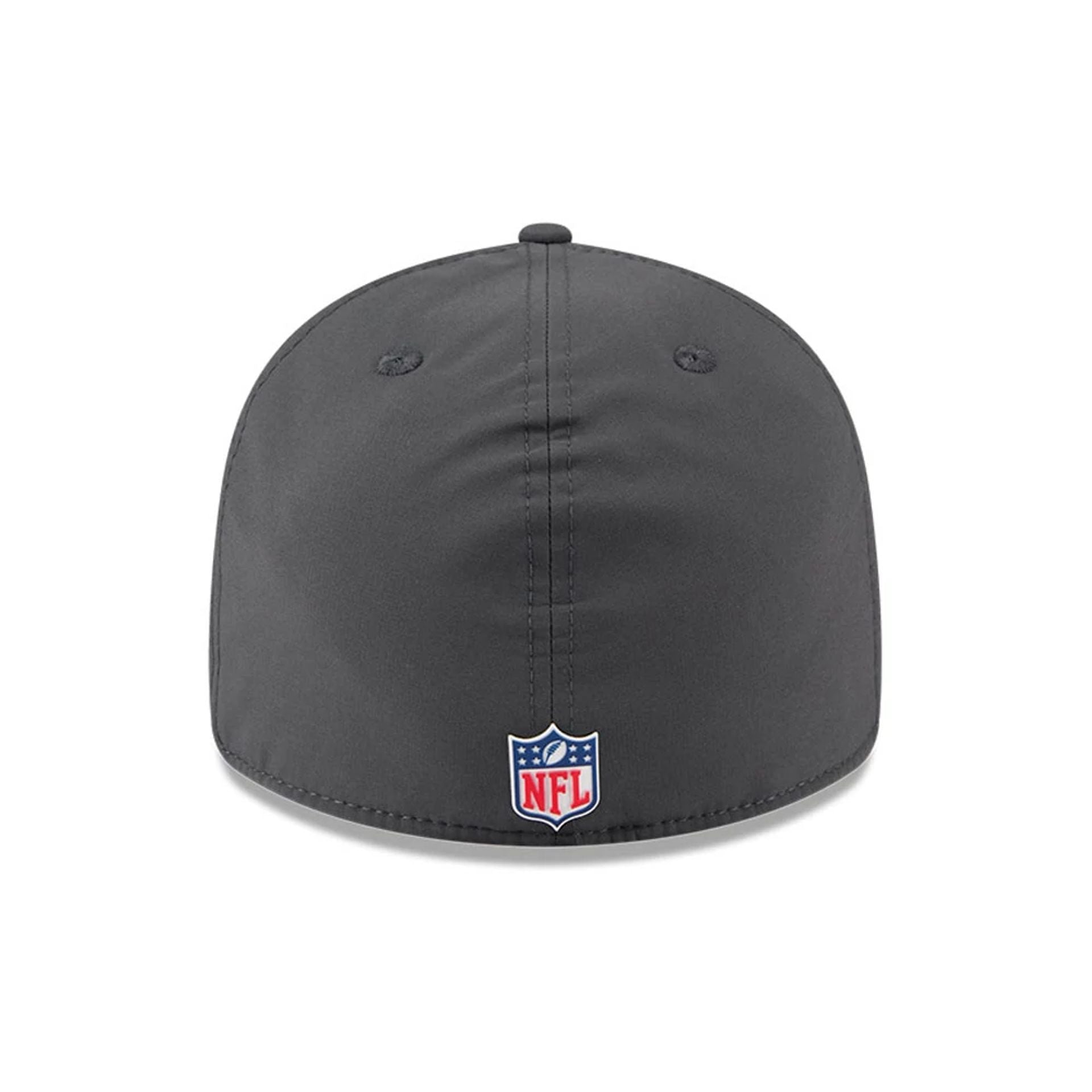 This is a Green Bay Packers NFL Sideline Charcoal Retro Crown 59FIFTY Fitted Cap 7