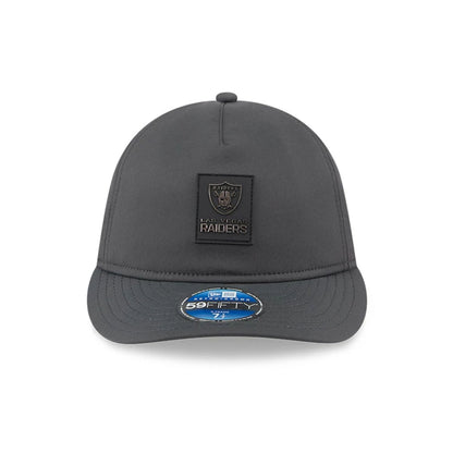 This is a Las Vegas Raiders NFL Sideline Charcoal Retro Crown 59FIFTY Fitted Cap 3