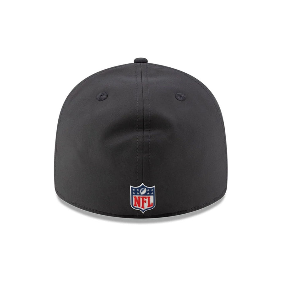 This is a Kansas City Chiefs NFL Sideline Charcoal Retro Crown 59FIFTY Fitted Cap 7