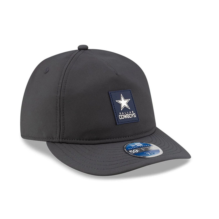 This is a Dallas Cowboys NFL Sideline Charcoal Retro Crown 59FIFTY Fitted Cap 4