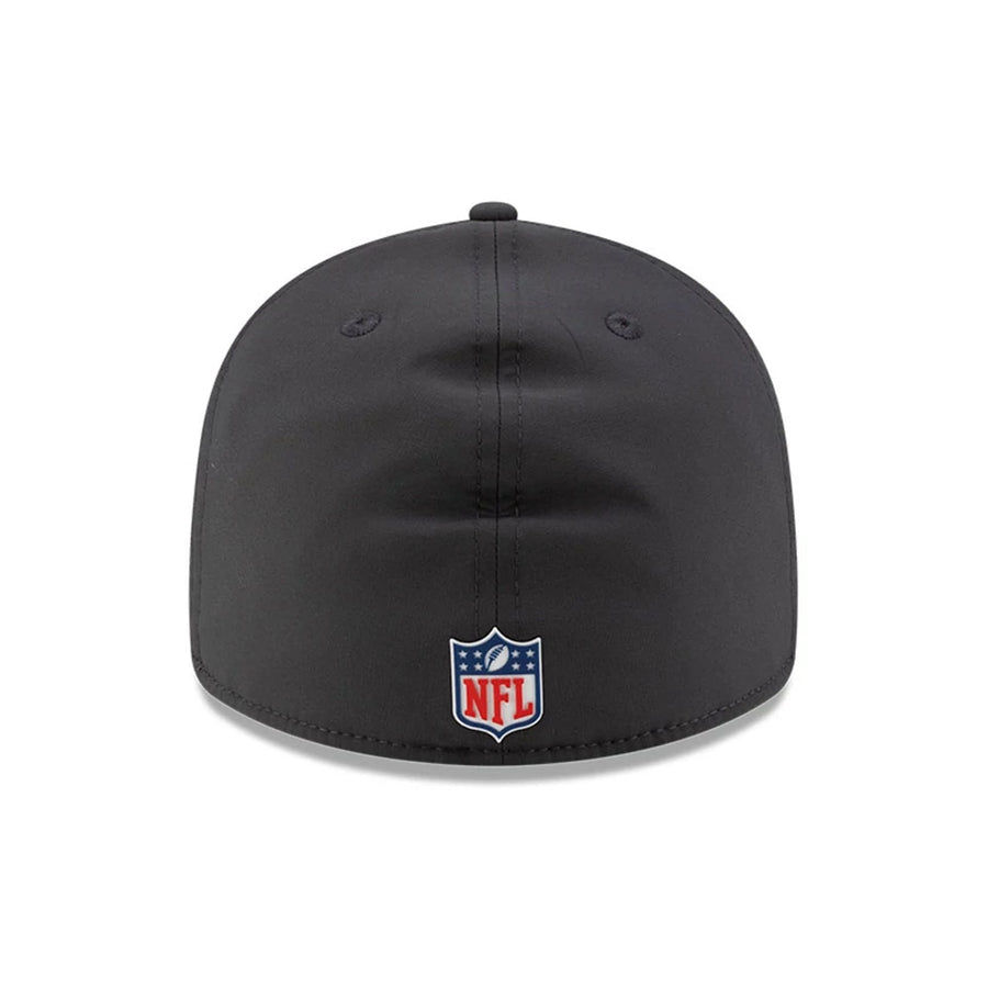 This is a Dallas Cowboys NFL Sideline Charcoal Retro Crown 59FIFTY Fitted Cap 7