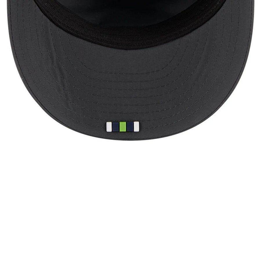 This is a Seattle Seahawks NFL Sideline Charcoal Retro Crown 59FIFTY Fitted Cap 2