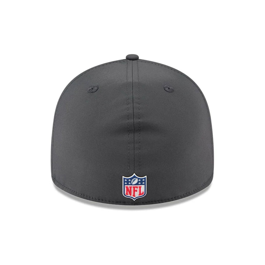 This is a Seattle Seahawks NFL Sideline Charcoal Retro Crown 59FIFTY Fitted Cap 7