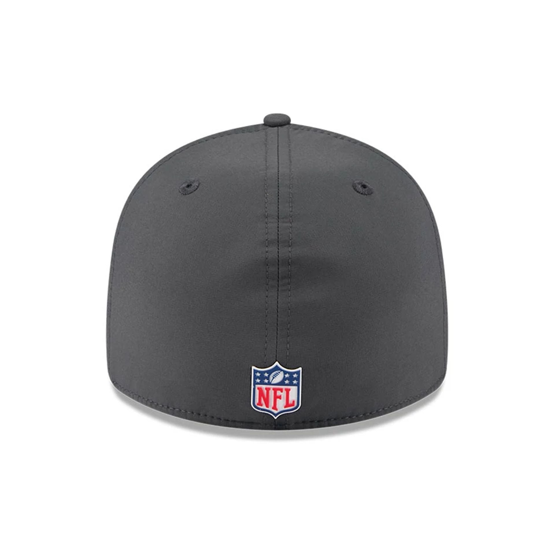This is a New England Patriots NFL Sideline Charcoal Retro Crown 59FIFTY Fitted Cap 7