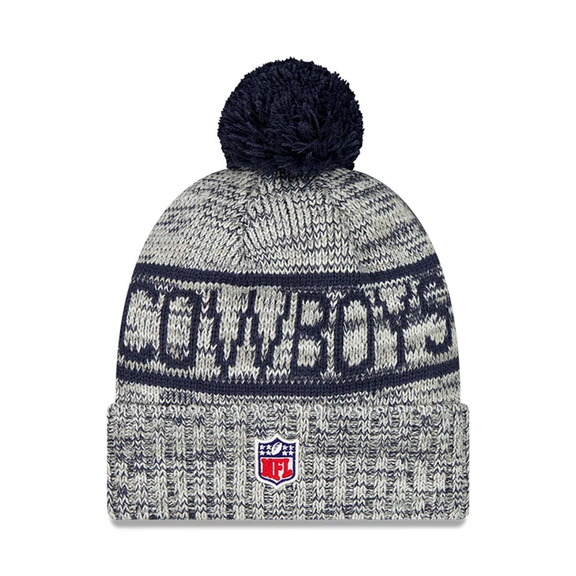 NFL Sideline 2025 Dallas Cowboys Dark Blue Sport Knit Beanie