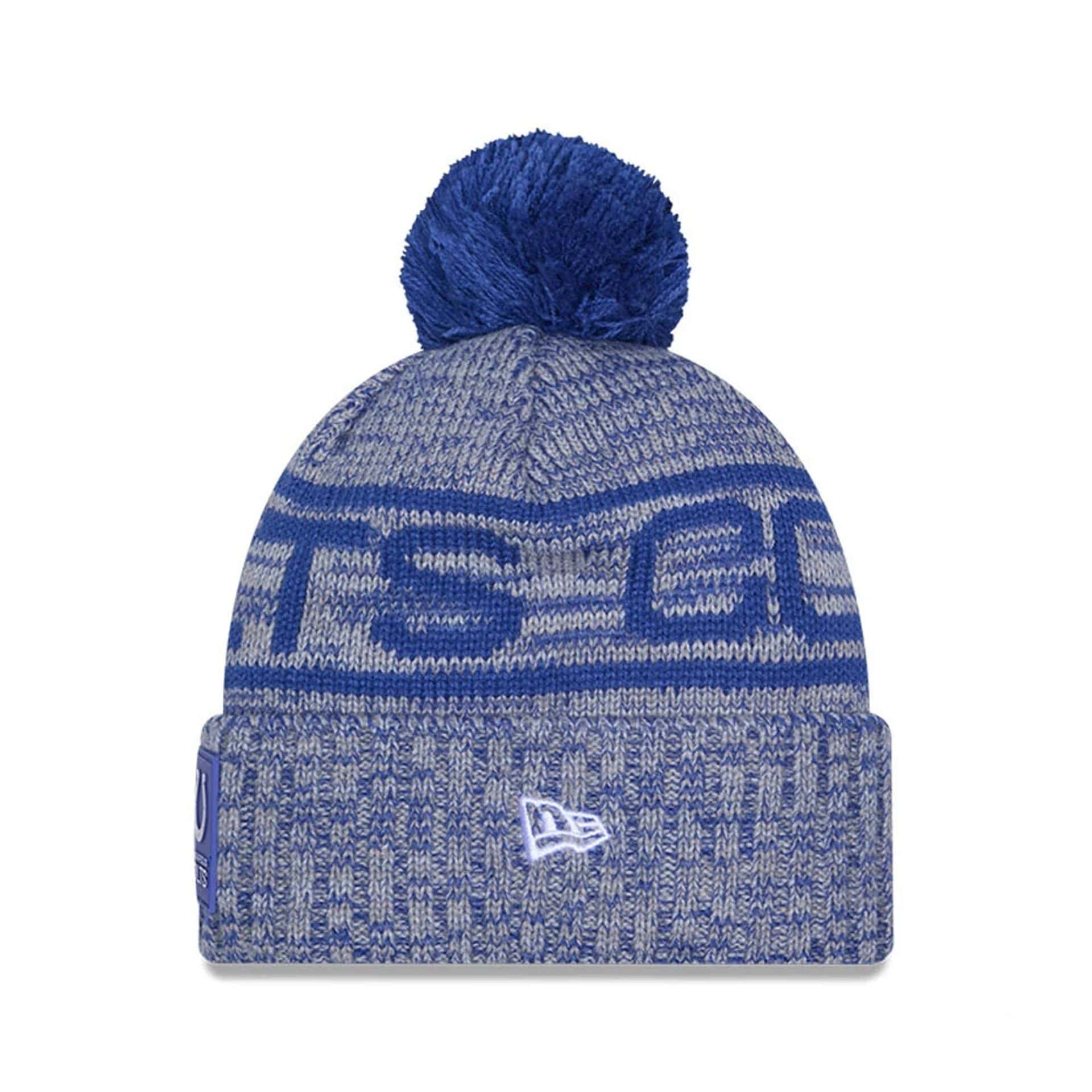 NFL Sideline 2025 Indianapolis Colts Blue Sport Knit Beanie Hat