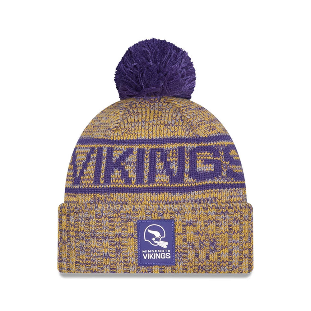 NFL Sideline Minnesota Vikings Purple Sport Knit Beanie Hat 