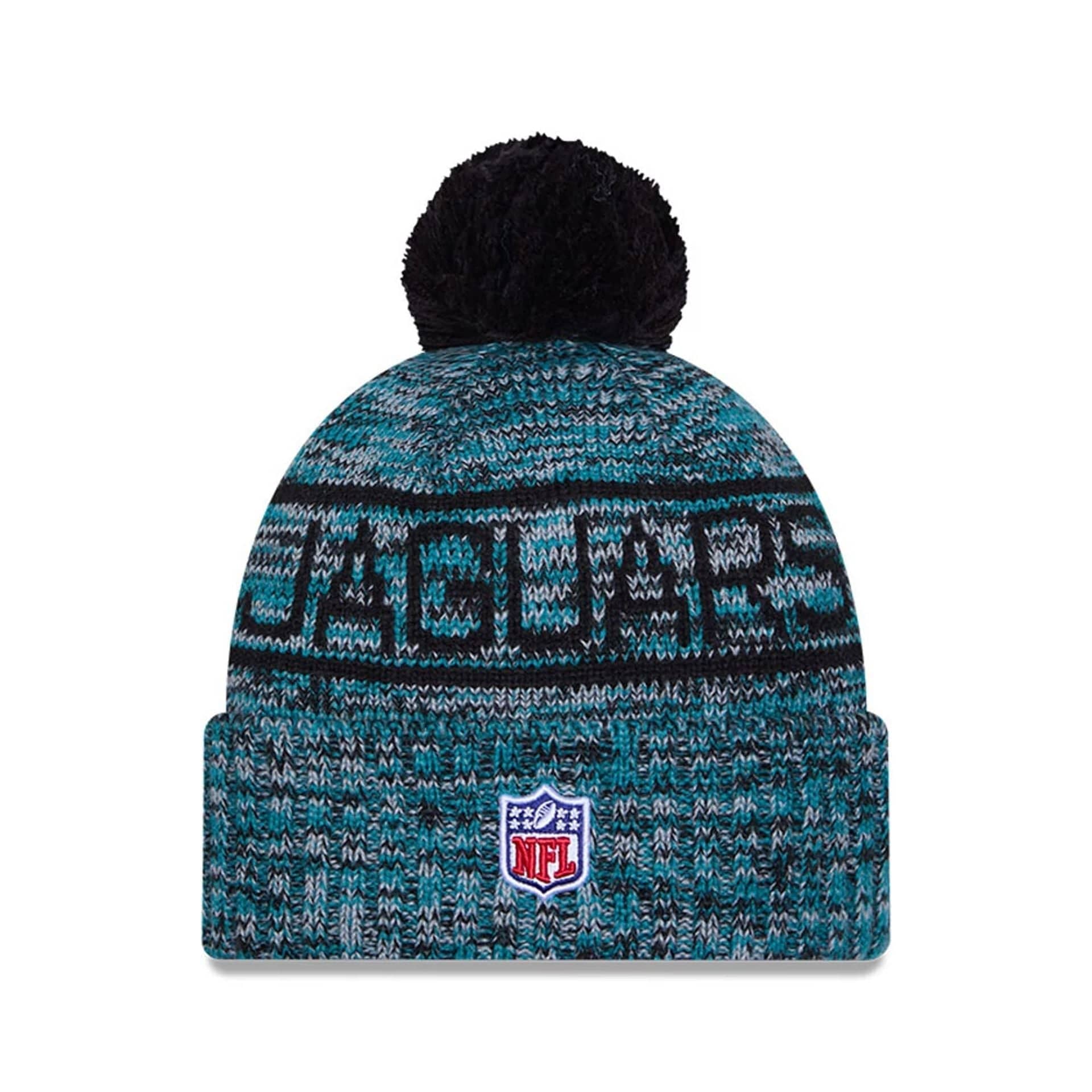 NFL Sideline Jacksonville Jaguars Black Sport Knit Beanie