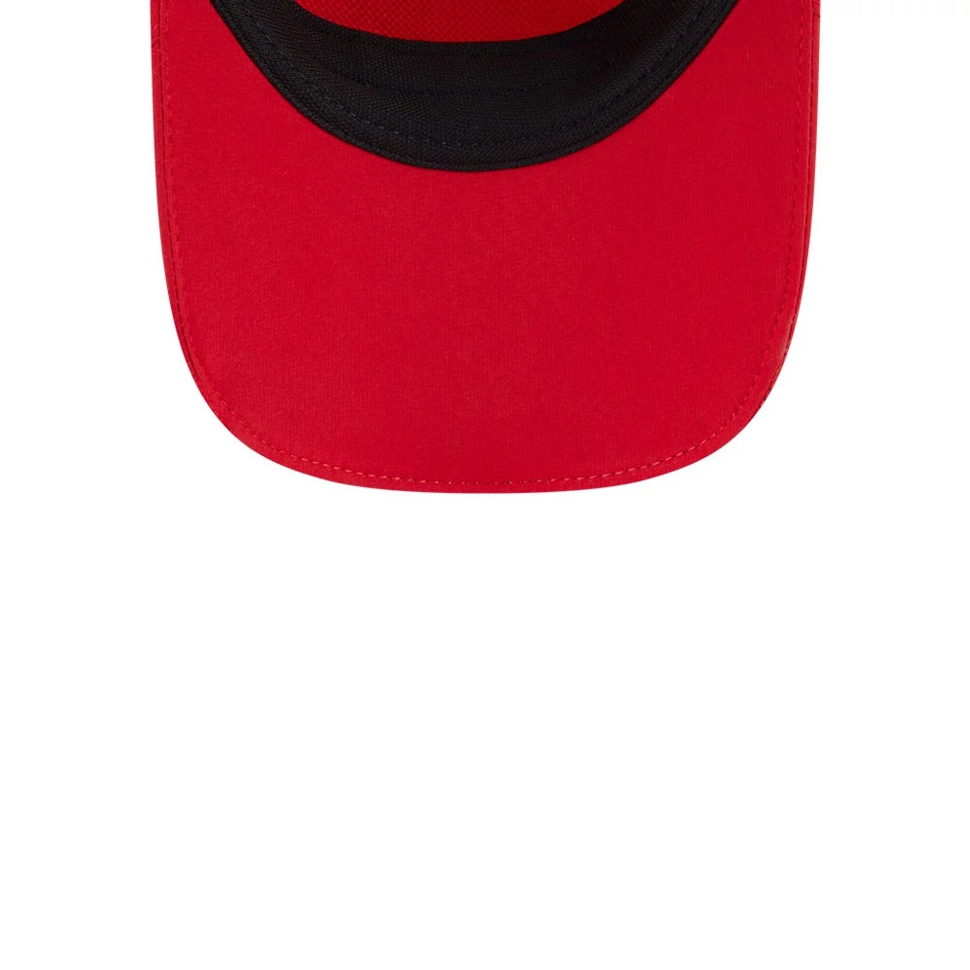 This is a Kansas City Chiefs NFL Sideline 2025 Red Runner Adjustable Cap 7