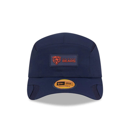 This is a Chicago Bears NFL Sideline 2025 Navy Runner Adjustable Cap 2
