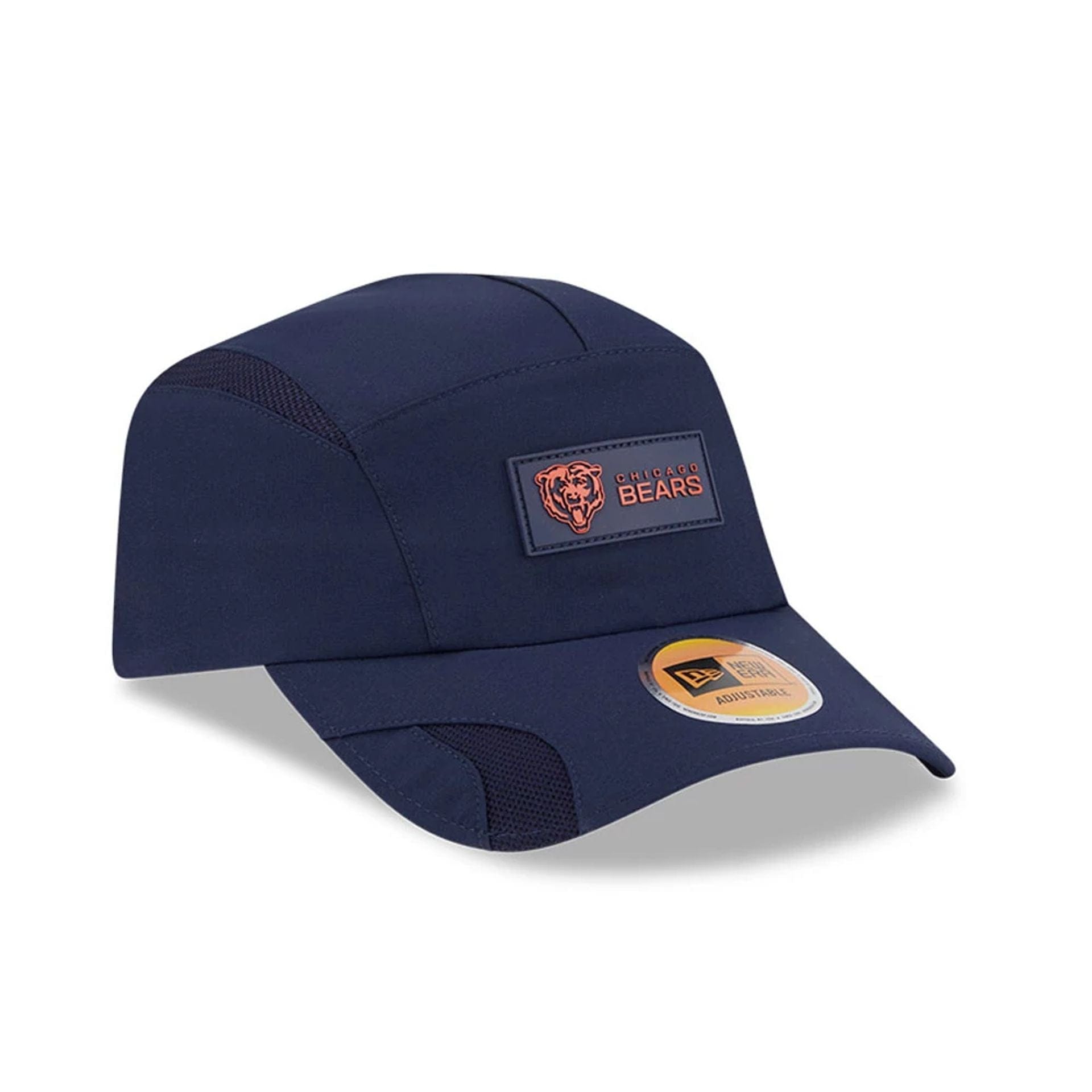 This is a Chicago Bears NFL Sideline 2025 Navy Runner Adjustable Cap 3