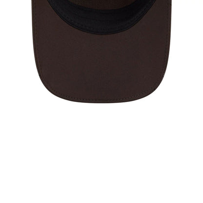 This is a Cleveland Browns NFL Sideline 2025 Dark Brown Runner Adjustable Cap 7