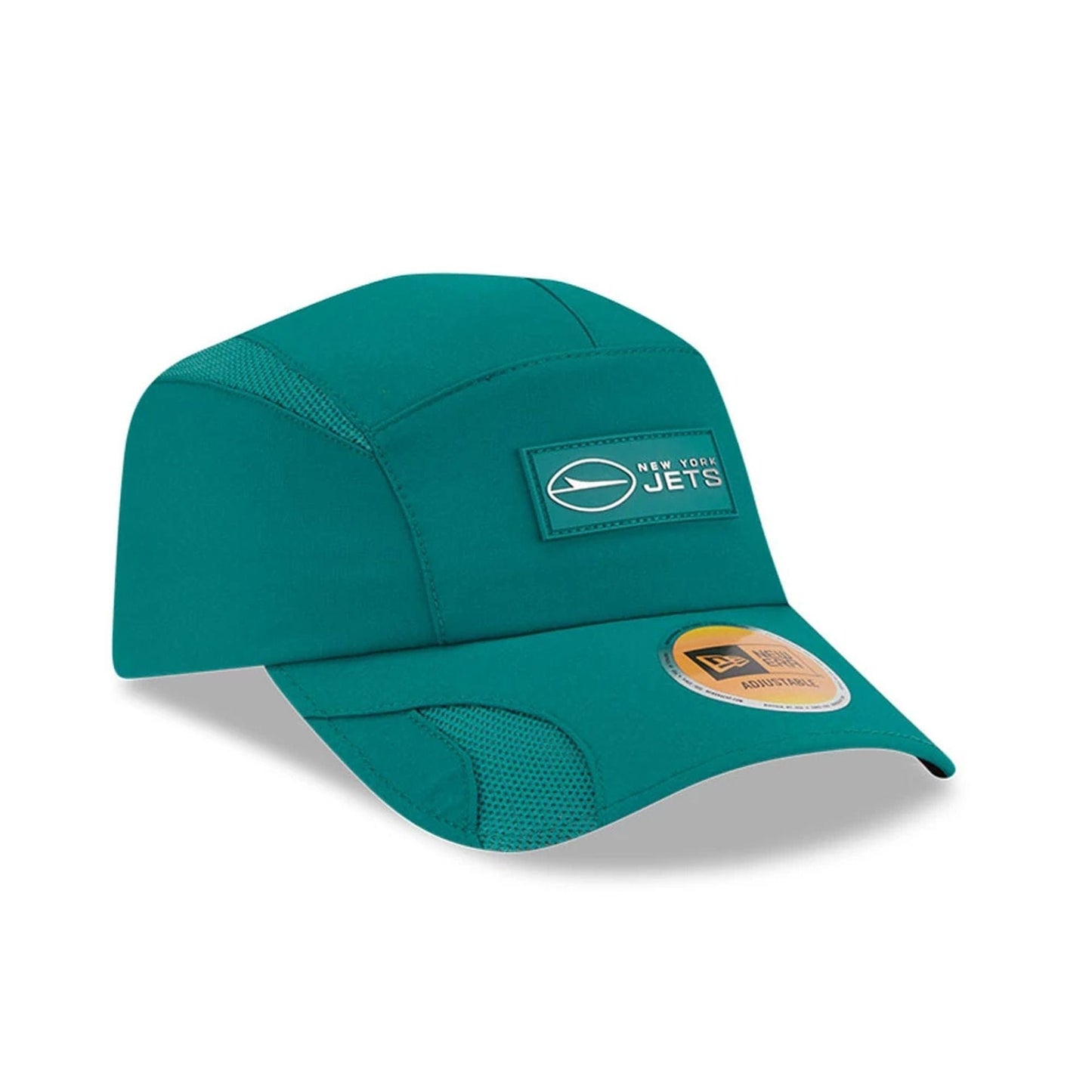 This is a New York Jets NFL Sideline 2025 Green Runner Adjustable Cap 3