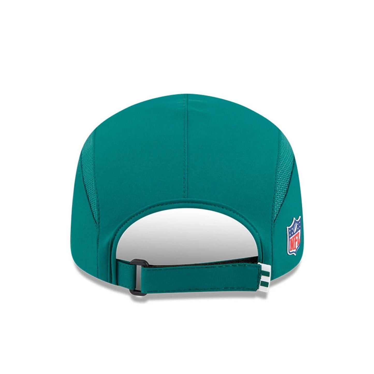 This is a New York Jets NFL Sideline 2025 Green Runner Adjustable Cap 6