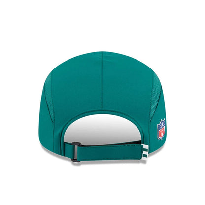 This is a New York Jets NFL Sideline 2025 Green Runner Adjustable Cap 6