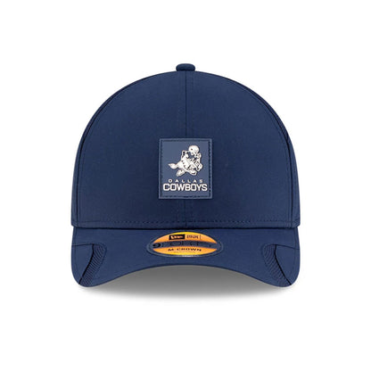 This is a Dallas Cowboys NFL Sideline 2025 Dark Blue 9FORTY M-Crown Adjustable Cap 3