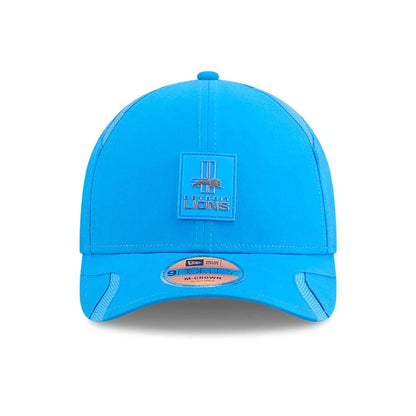 This is a Detroit Lions NFL Sideline 2025 Blue 9FORTY M-Crown Adjustable Cap 3