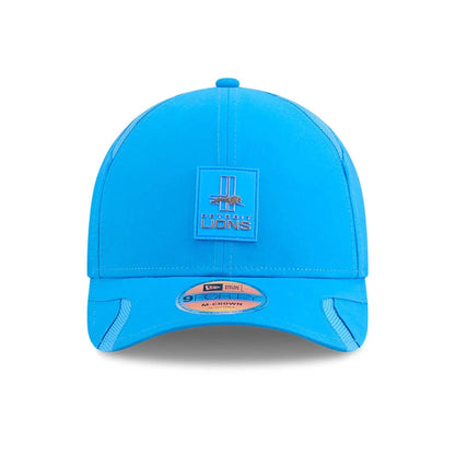 This is a Detroit Lions NFL Sideline 2025 Blue 9FORTY M-Crown Adjustable Cap 3