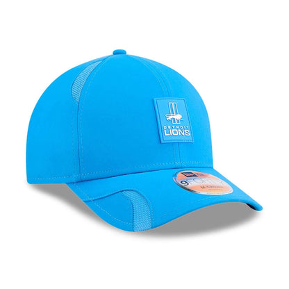 This is a Detroit Lions NFL Sideline 2025 Blue 9FORTY M-Crown Adjustable Cap 4