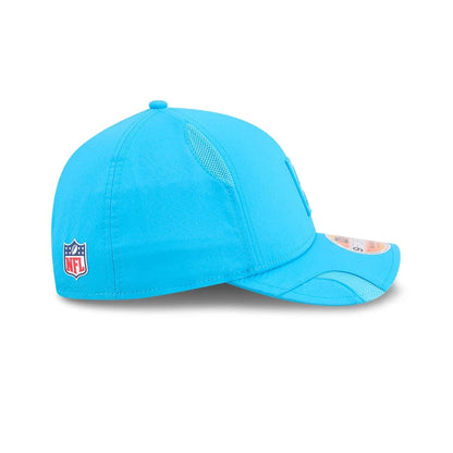This is a Carolina Panthers NFL Sideline 2025 Light Blue 9FORTY M-Crown Adjustable Cap 5