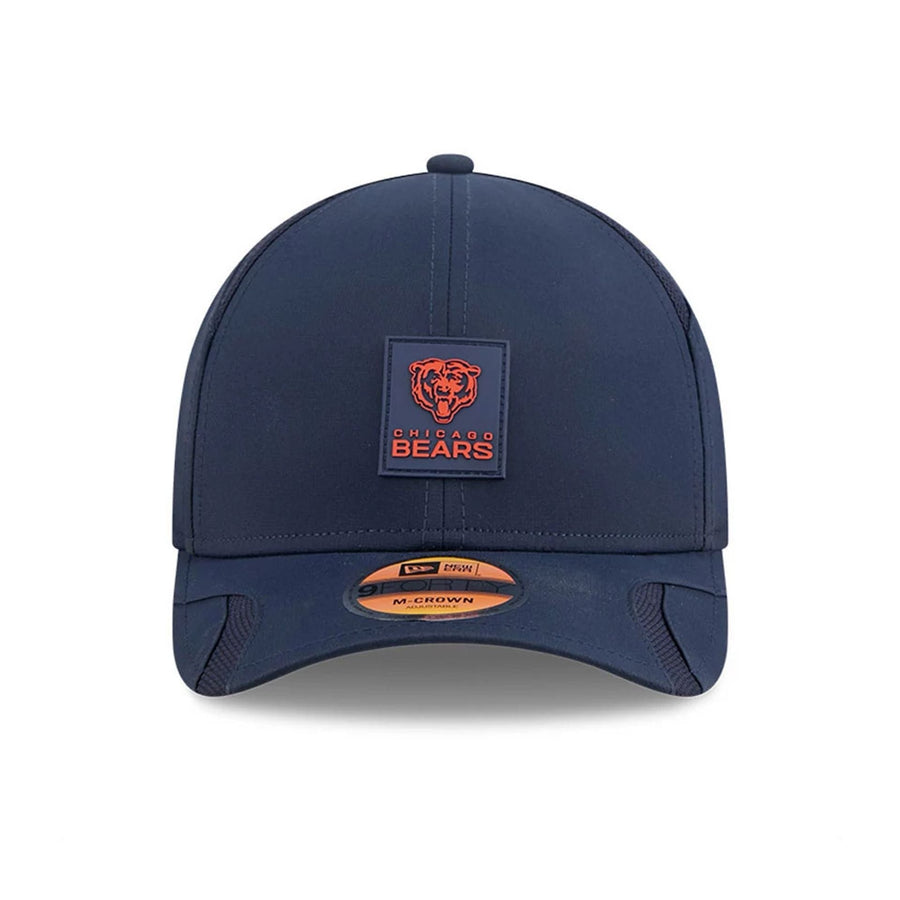 This is a Chicago Bears NFL Sideline 2025 Navy 9FORTY M-Crown Adjustable Cap 3