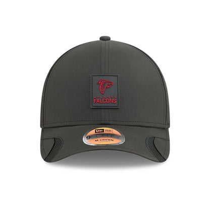 This is a Atlanta Falcons NFL Sideline 2025 Black 9FORTY M-Crown Adjustable Cap 3