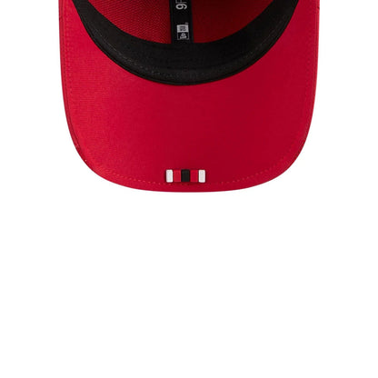 This is a San Francisco 49ers NFL Sideline 2025 Red 9FORTY M-Crown Adjustable Cap 2