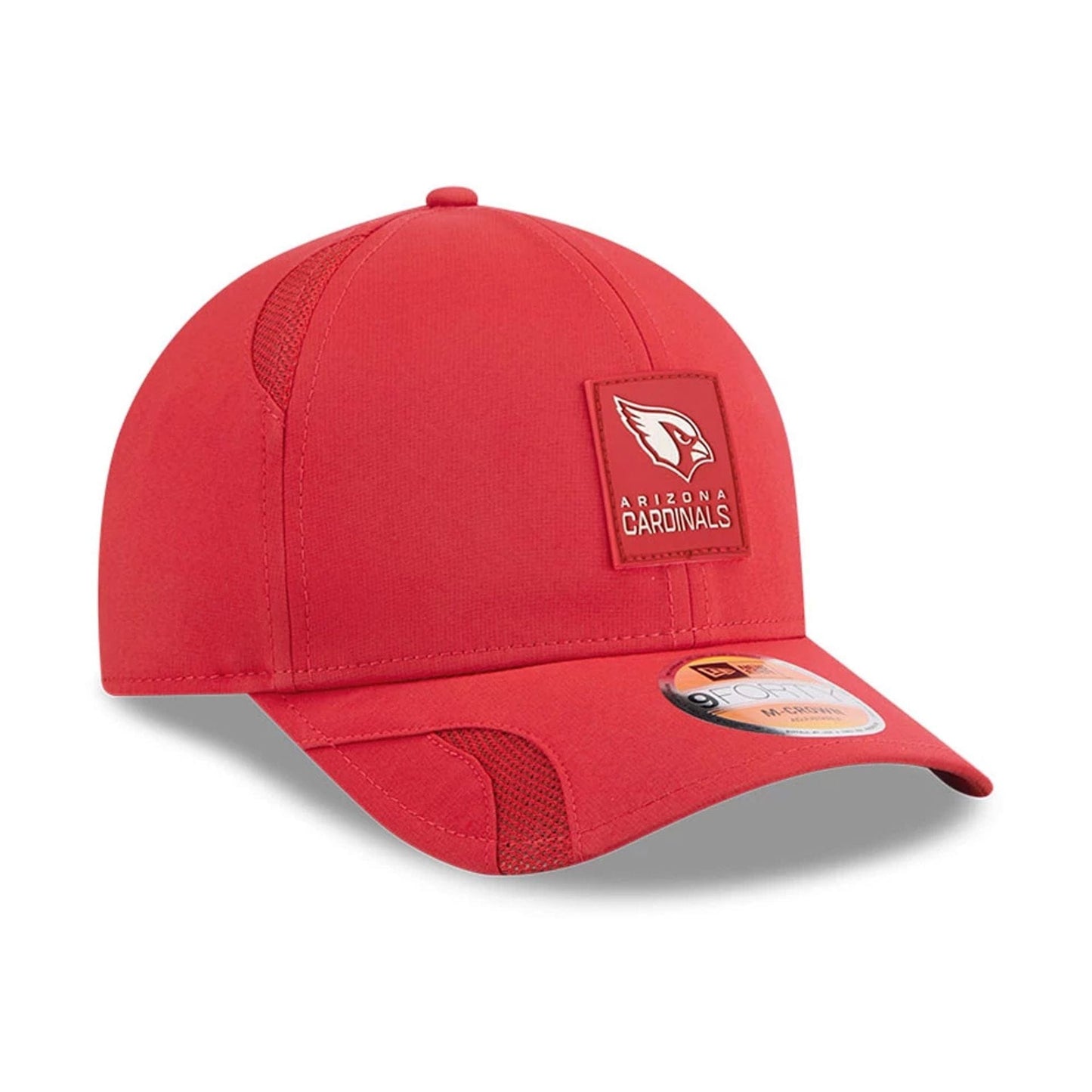 This is a Arizona Cardinals NFL Sideline 2025 Dark Red 9FORTY M-Crown Adjustable Cap 4
