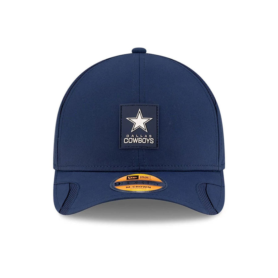 This is a Dallas Cowboys NFL Sideline 2025 Dark Blue 9FORTY M-Crown Adjustable Cap 3